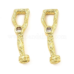Chiusura ad ginocchiera in ottone con catena&nbsp;KK-K346-02G
