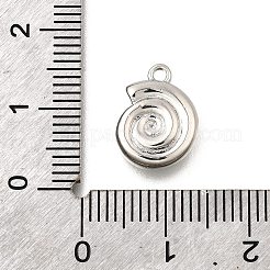 Messing-Charms mit Ozeanmotiv&nbsp;KK-C096-13C-P