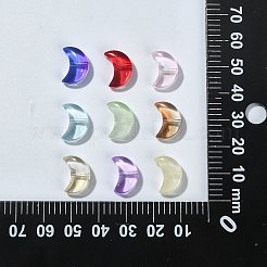 100pcs transparente sprühlackierte Glasperlen&nbsp;GLAA-CJ0002-12
