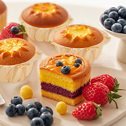 25 Stück Cupcake-Papierbackförmchen&nbsp;BAKE-WH20002-01