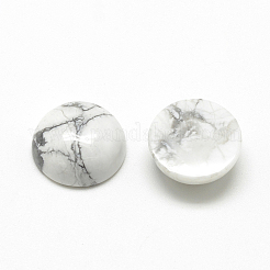 Natur Howlite Cabochons&nbsp;X-G-R416-16mm-29