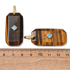 Natürlichen Tigerauge Anhänger&nbsp;GG-CBA51ED-05G-05