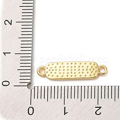 Breloques de connecteur rectangulaires en laiton&nbsp;KK-P261-08A-G03