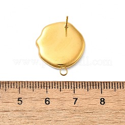 Ohrstecker aus natürlichem Paua-Muschel-Stein aus 304 Edelstahl&nbsp;X-STAS-Z125-03G
