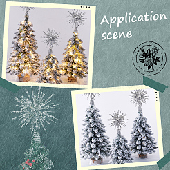 Décorations d'affichage d'étoiles de fer&nbsp;DIY-WH20031-085E