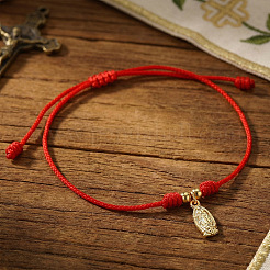 Bracelets à breloques Vierge Marie en acier inoxydable 304&nbsp;WH3603