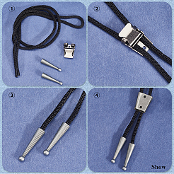 DIY Bolo-Krawatten-Set&nbsp;DIY-GF0010-35B