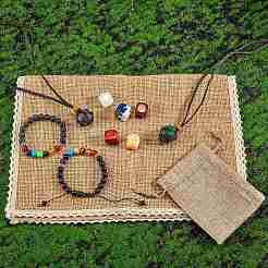 3 stücke 3 stil natürliche gemischte stein perlen stretch armbänder set&nbsp;DIY-SZ0007-03