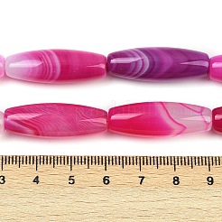 Natürliche gestreifte Achat- / Bandagatperlenstränge&nbsp;G-S280-10C