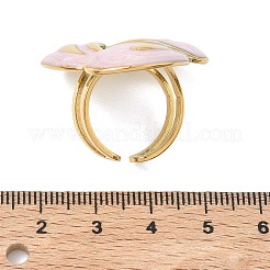 Anelli aperti con polsino in acciaio inossidabile 304 per donna&nbsp;RJEW-F207-02G-02