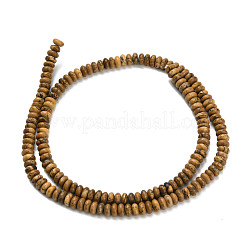 Natürliches Bild Jaspis Perlen Stränge&nbsp;G-Z110-B10-2x4mm