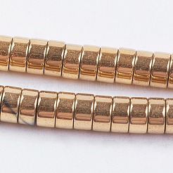Galvanisieren unmagnetische synthetischen Hämatitkornen Stränge&nbsp;X-G-I195-4mm-17-A
