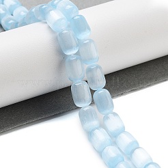 Fili di perline di selenite naturale&nbsp;G-F750-B-04