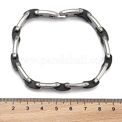 Tolle Valentinstagsgeschenke für den Freund 304 Edelstahl Silikonarmbänder&nbsp;BJEW-I129-B