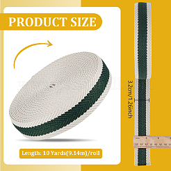 Polyester-Streifenband&nbsp;SRIB-WH0029-007B