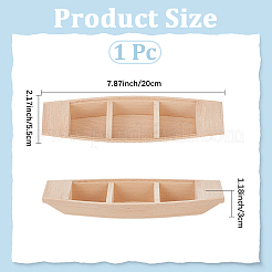 Holzboot-Display-Ornamente&nbsp;DJEW-GF0001-91