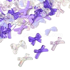 70 pièces 7 styles de perles acryliques opaques et transparentes&nbsp;MACR-FS0002-15