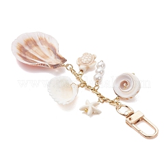 Décorations de pendentif de coquille&nbsp;HJEW-TA00476