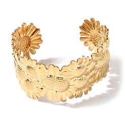 304 Edelstahl-Armreife für Damen&nbsp;BJEW-L719-01B-G