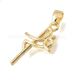 Messing Anhänger & Charms&nbsp;KK-C263-11G