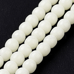 Brins de perles de verre lumineuses&nbsp;GLAA-H018-01B
