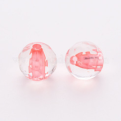 Perles en acrylique transparente&nbsp;TACR-S154-10A-52