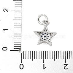 Ottone micro spianare fascino zirconi&nbsp;KK-U056-41P