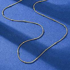 0.9 mm Satellitenkettenhalsketten aus Edelstahl 304&nbsp;NJEW-T016-21B-G