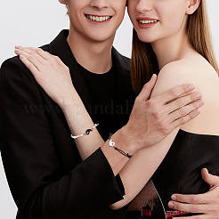 24 Stück 12 Farben verstellbares geflochtenes Armband aus gewachstem Polyester&nbsp;AJEW-TAC00015