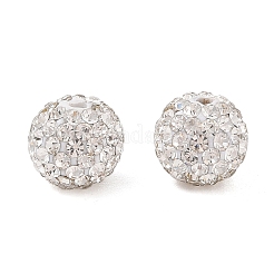 Polymer Ton Strass Perlen&nbsp;X-RB-N006-70