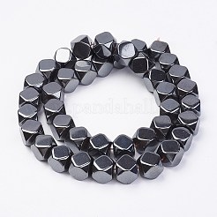 Non magnetici perle ematite sintetico fili&nbsp;G-F396-19-10x10mm