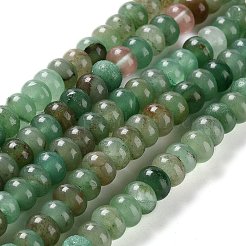 Natürlichen grünen Aventurin Perlen Stränge&nbsp;G-D481-03B