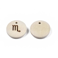 Pendentifs en bois au laser&nbsp;LS-WOOD-S053-51A