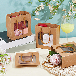 Tragbare Geschenktüten aus Kraftpapier&nbsp;ABAG-BC0001-68A