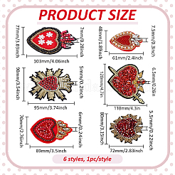 Herz-Stoff-Patches&nbsp;PATC-BC0001-20