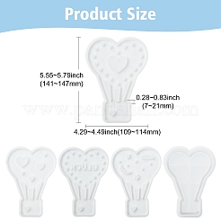 1 Set mit 5 Silikonformen in 5 Stilen&nbsp;ST-CJ0007-64