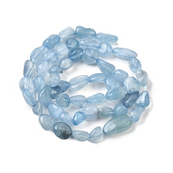 Natürliche Aquamarin Perlen Stränge&nbsp;G-D0004-A02-04A