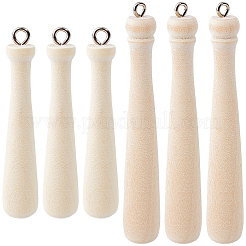 40 stücke 2 arten schima holz große anhänger&nbsp;WOOD-GF0002-40