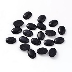 Oval synthetischen blau Aventurin cabochons&nbsp;G-P131-8x10-04