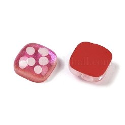Durchscheinende Epoxidharz Glitzerpulver Decoden Cabochons&nbsp;CRES-S367-01