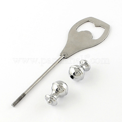 Flaschenöffner mit Perlen&nbsp;LS-PALLOY-J697-05