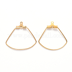 Pendenti in filo di acciaio inossidabile 304 con placcatura sotto vuoto pvd&nbsp;X-STAS-S103-03G