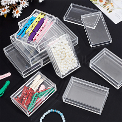 Transparente Kunststoffvitrine für Minifiguren&nbsp;ODIS-WH0043-152C