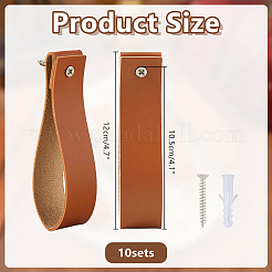 Pu Ledertaschengriffe&nbsp;PURS-WH0009-004A