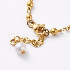 Bracelets à maillons en acier inoxydable 304&nbsp;BJEW-JB04891