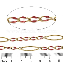 304 Edelstahl-Emaille-Gliederketten&nbsp;CHS-U003-01G-09
