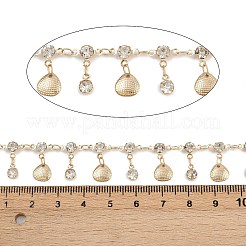 Gliederketten aus Messing in Muschelform&nbsp;CHC-H115-01G