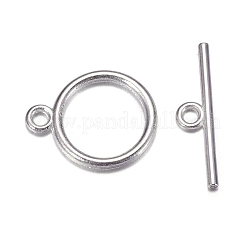 Chiusure toggle di sitle tibetano&nbsp;X-TIBE-A12208-S-NR
