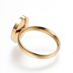 Fingerringe aus Edelstahl 304&nbsp;RJEW-G074-09-M