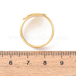 Offene Manschettenringe aus 304 Edelstahl für Damen&nbsp;RJEW-K309-05G